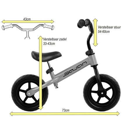 Sajan Sajan Loopfiets - Roze