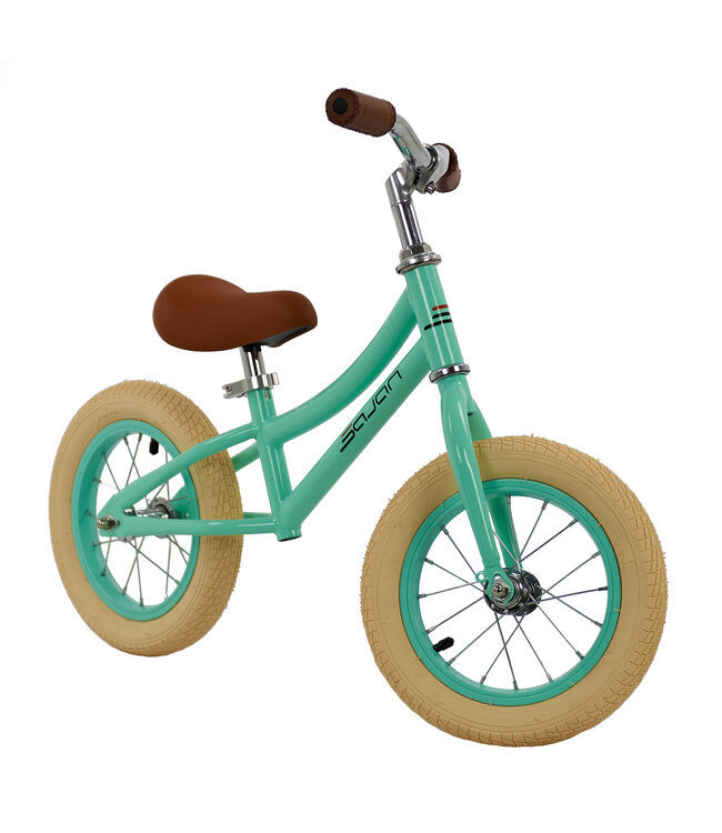 Sajan - Loopfiets - Luchtbanden - Mint-Groen - Loopfiets 2 jaar - Balance bike