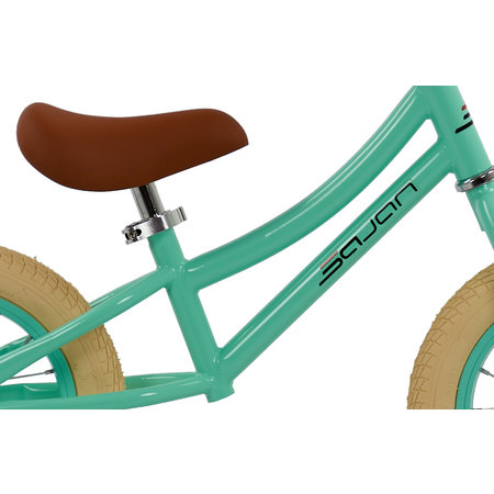 Sajan Sajan - Loopfiets - Luchtbanden - Mint-Groen - Loopfiets 2 jaar - Balance bike