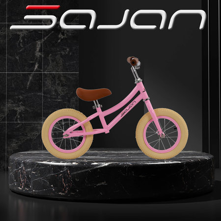 Sajan Sajan - Loopfiets - Luchtbanden - Roze - Loopfiets 2 jaar - Balance bike