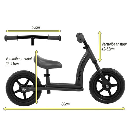 Sajan Sajan Loopfiets - Move - Antraciet