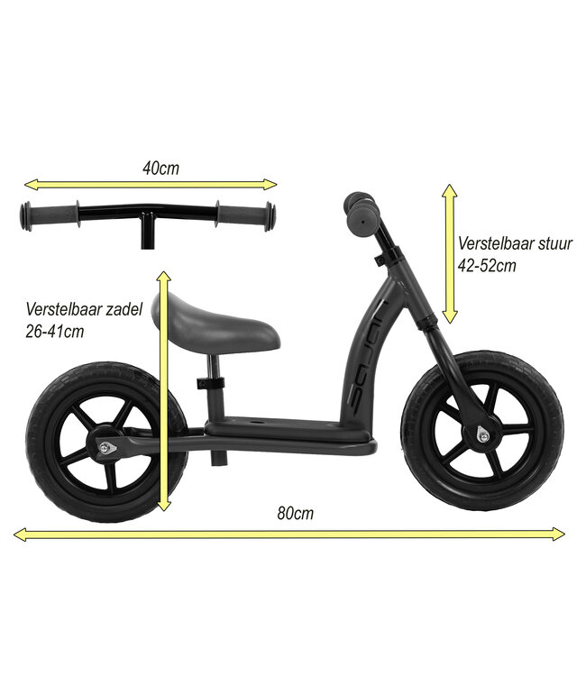 Sajan Loopfiets - Move - Antraciet