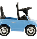 2Cycle Fiat 500 - Loopauto - Blauw - Loopauto 1 jaar - Loopwagen