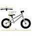 Sajan Loopfiets-Pro - Aluminium - Wit