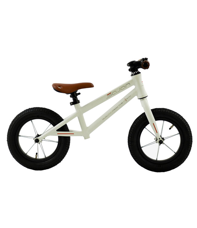 Sajan Loopfiets-Pro - Aluminium - Wit