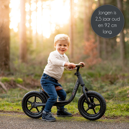 Sajan Sajan Loopfiets - Balance Bike - Jongens en Meisjes - Loopfiets 2 Jaar - Buitenspeelgoed - Mat-Rood