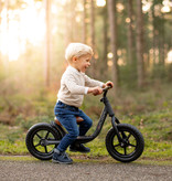 Sajan Sajan Loopfiets - Balance Bike - Jongens en Meisjes - Loopfiets 2 Jaar - Buitenspeelgoed - Mat-Donkerroze