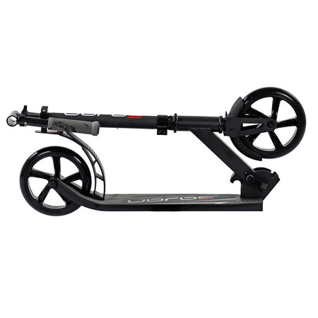 Sajan Sajan Roller - Aluminium - Große Räder - 18cm - Schwarz