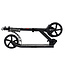 Sajan Step - Aluminium - Kinderstep - Grote Wielen -  Autoped -18cm -Zwart