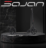 Sajan Sajan Roller - Aluminium - Große Räder - 18cm - Schwarz