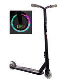 Sajan LED Stuntstep - Sajan - Aluminium -  ABEC 7 - Zwart