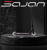 Sajan LED Stuntstep - Sajan - Aluminium -  ABEC 7 - Zwart