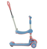 Sajan Sajan 2 in 1 Loopfiets / Step -  Roze-Blauw