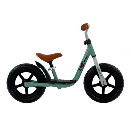 Sajan Sajan Loopfiets - Balance Bike - Jongens en Meisjes - Loopfiets 2 Jaar - Buitenspeelgoed - Olijfgroen