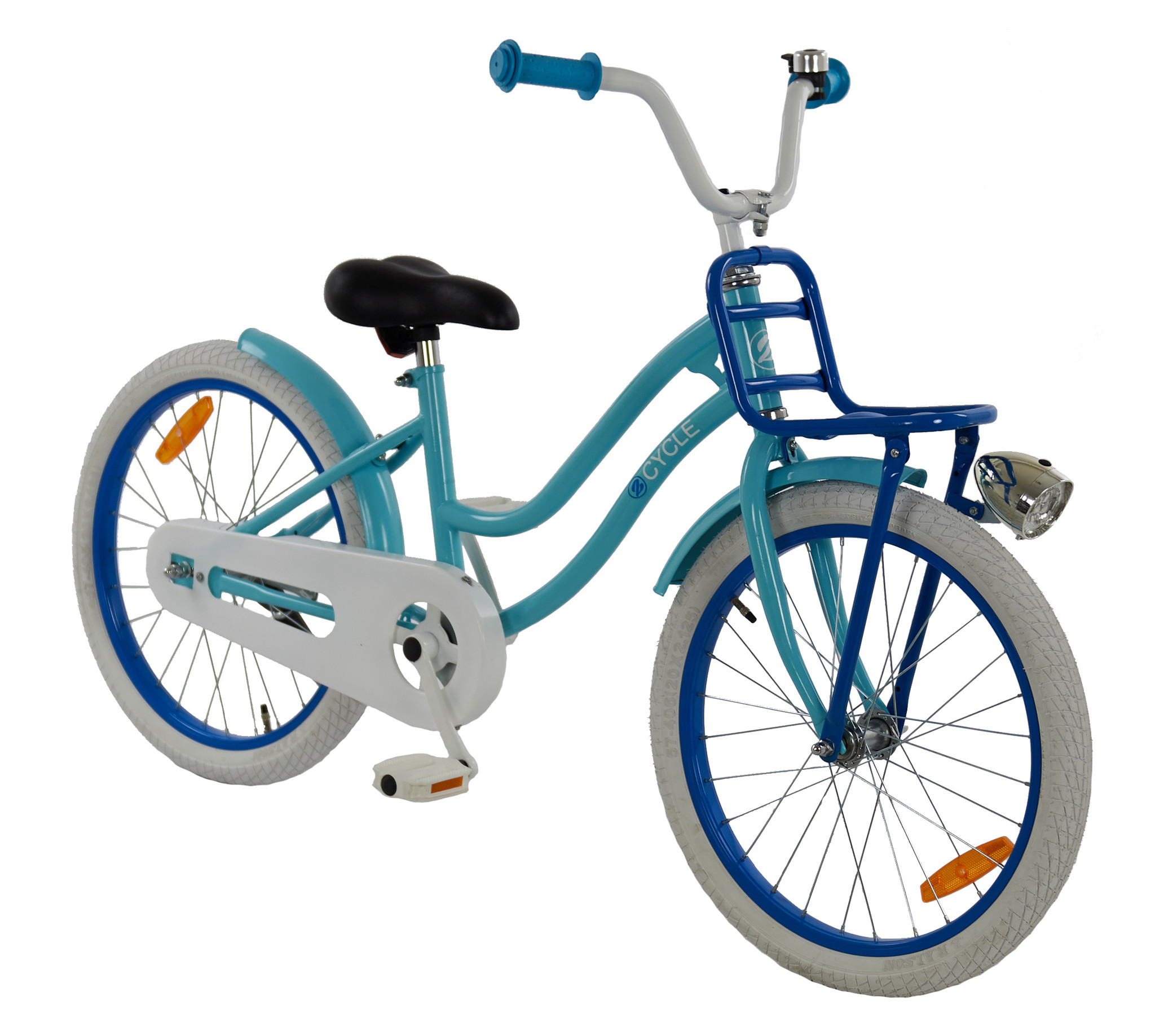 Tegen de wil Nietje kruising Mooie 2Cycle Lady Blauw meisjesfiets 20 inch online kopen | Prijskiller.nl