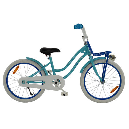 2Cycle 2Cycle Lady - Kinderfiets - 20 inch - Voordrager - Blauw - Meisjesfiets - 20 inch fiets