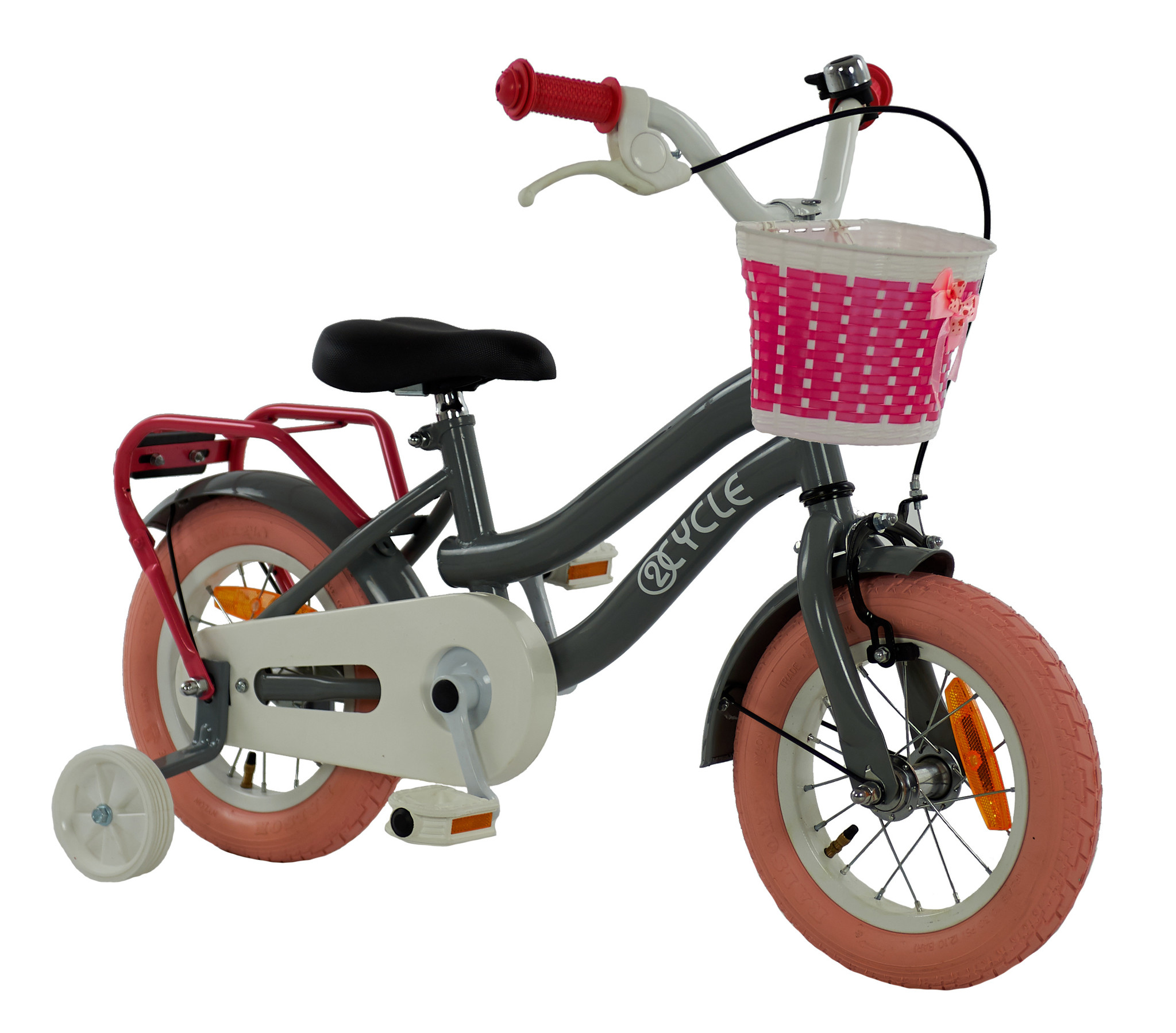Steen Minimaliseren Refrein 2cycle grijs-roze Meisjesfiets 12 inch eenvoudig online kopen |  Prijskiller.nl