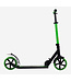 Sajan Step - Aluminium - Kinderstep - Grote Wielen - 18cm -Zwart - Groen