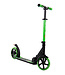Sajan Step - Aluminium - Kinderstep - Grote Wielen - 18cm -Zwart - Groen