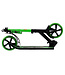 Sajan Step - Aluminium - Kinderstep - Grote Wielen - 18cm -Zwart - Groen