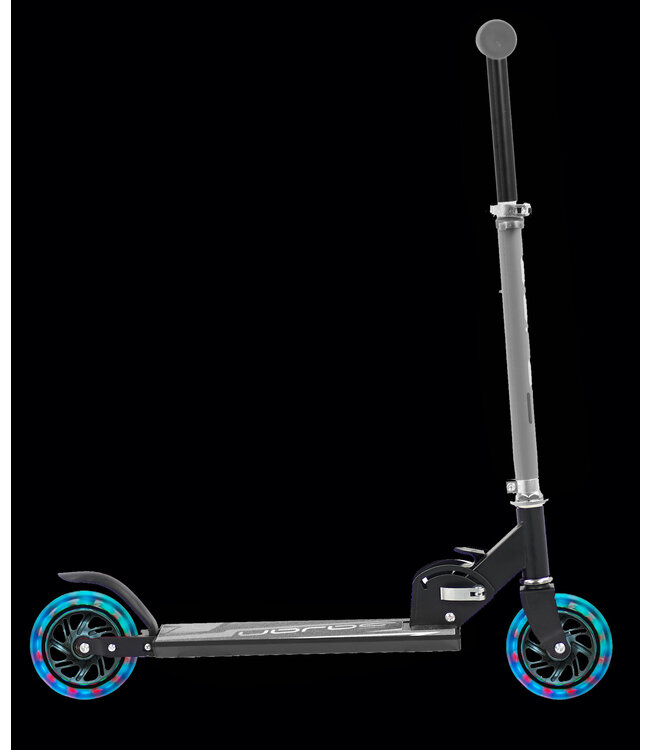 Sajan - Kinderstep - Step - Step met LED Wielen - Aluminium - Autoped - Roze