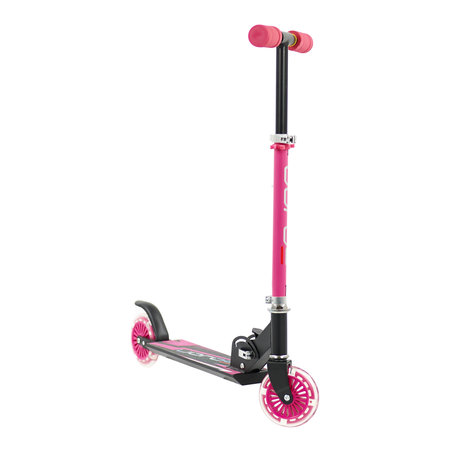 Sajan Sajan - Kinderstep - Step - Step met LED Wielen - Aluminium - Autoped - Roze