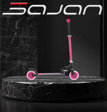 Sajan Sajan - Kinderstep - Step - Step met LED Wielen - Aluminium - Autoped - Roze