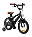 2Cycle BMX Fun kinderfiets 14 inch (3 tot 5 jaar) voor jongens zwart