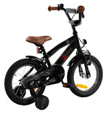 2Cycle 2Cycle BMX-Fun - Zwart - Jongensfiets 3 tot 5 jaar