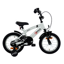 2Cycle BMX-Fun  - 14 inch - Wit