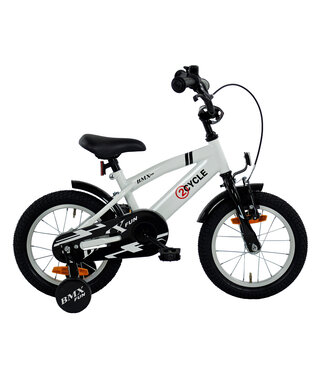 2Cycle 2Cycle BMX-Fun kinderfiets 14 inch (3 tot 5 jaar) voor jongens wit 2Cycle 2Cycle BMX-Fun kinderfiets 14 inch (3 tot 5 jaar) voor jongens wit