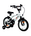 2Cycle BMX-Fun kinderfiets 14 inch (3 tot 5 jaar) voor jongens wit