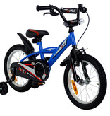 2Cycle 2Cycle Biker - Blauw - Jongensfiets 4 tot 6 jaar