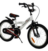 2Cycle 2Cycle Biker - Wit - Jongensfiets 5 tot 7 jaar