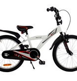 2Cycle 2Cycle Biker - Wit - Jongensfiets 6 tot 8 jaar