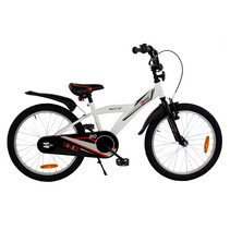 2Cycle Biker - Kinderfiets - 20 inch - Wit -Jongensfiets - 20 inch fiets