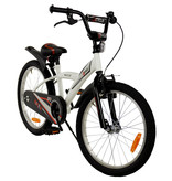 2Cycle 2Cycle Biker - Wit - Jongensfiets 6 tot 8 jaar