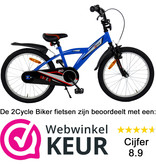 2Cycle 2Cycle Biker - Blauw -Jongensfiets 6 tot 8 jaar