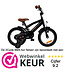 2Cycle BMX Fun kinderfiets 14 inch (3 tot 5 jaar) voor jongens zwart