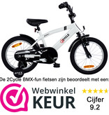 2Cycle 2Cycle BMX-Fun - Wit - Jongensfiets 4 tot 6 jaar