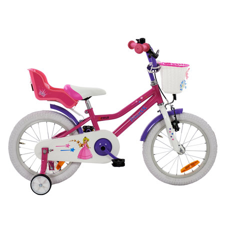 2Cycle 2Cycle Princess - Roze - Meisjesfiets 4 tot 6 jaar