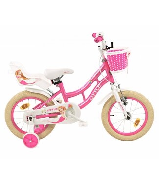 2Cycle 2Cycle Zeemeermin kinderfiets 14 inch (3 tot 5 jaar) voor meisjes roze 2Cycle 2Cycle Zeemeermin kinderfiets 14 inch (3 tot 5 jaar) voor meisjes roze