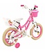 2Cycle Zeemeermin kinderfiets 14 inch (3 tot 5 jaar) voor meisjes roze