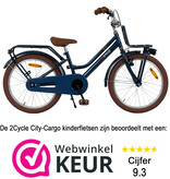 2Cycle 2Cycle - Blauw - Meisjesfiets 6 tot 8 jaar