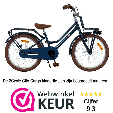 2Cycle 2Cycle - Blauw - Meisjesfiets 6 tot 8 jaar