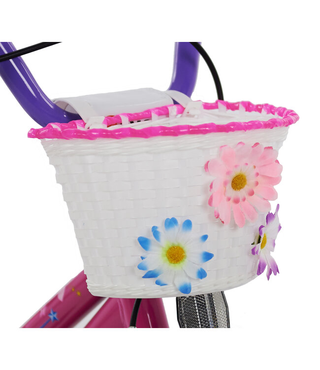2Cycle Princess kinderfiets 14 inch (3 tot 5 jaar) voor meisjes roze