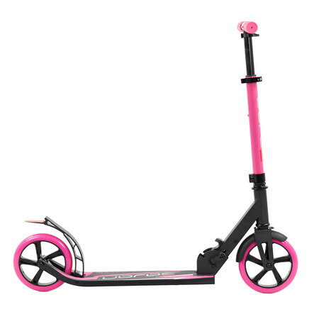 2Cycle Sajan Step - Aluminium -  Grote Wielen - 18cm -Roze - 2e keus