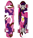 Sajan - Skateboard - LED - Penny board - Camouflage Paars - 22.5 inch - 56cm - Skateboard met Verlichting