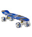 Sajan - Skateboard - LED - Penny board - Camouflage Blauw - 22.5 inch - 56cm - Skateboard met Verlichting