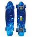 Sajan - Skateboard - LED - Penny board - Space Blauw - 22.5 inch - 56cm - Skateboard met Verlichting